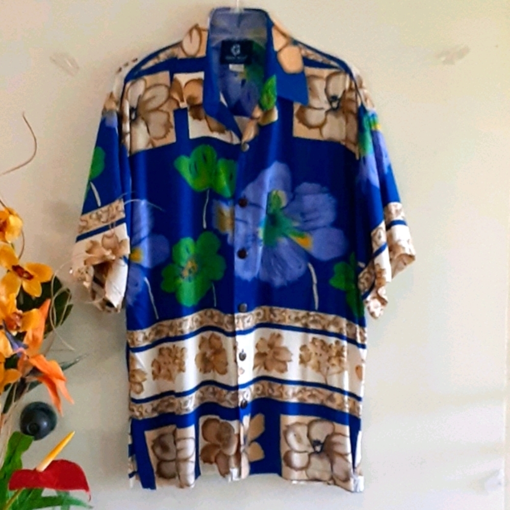 MANGO MOON HAWAIIAN SHIRT